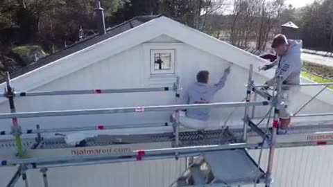 Målarkillarna och en tjej