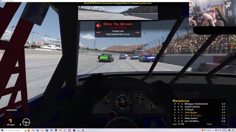 iRacing B Fixed NASCAR Legends from Darlington 7/16/24. I Don't Feel So Good.