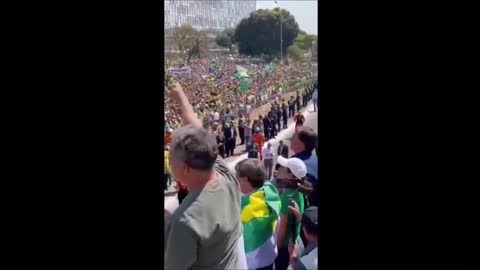 Cientos de miles de Patriotas apoyan a Jair Bolsonaro contra la corrupción