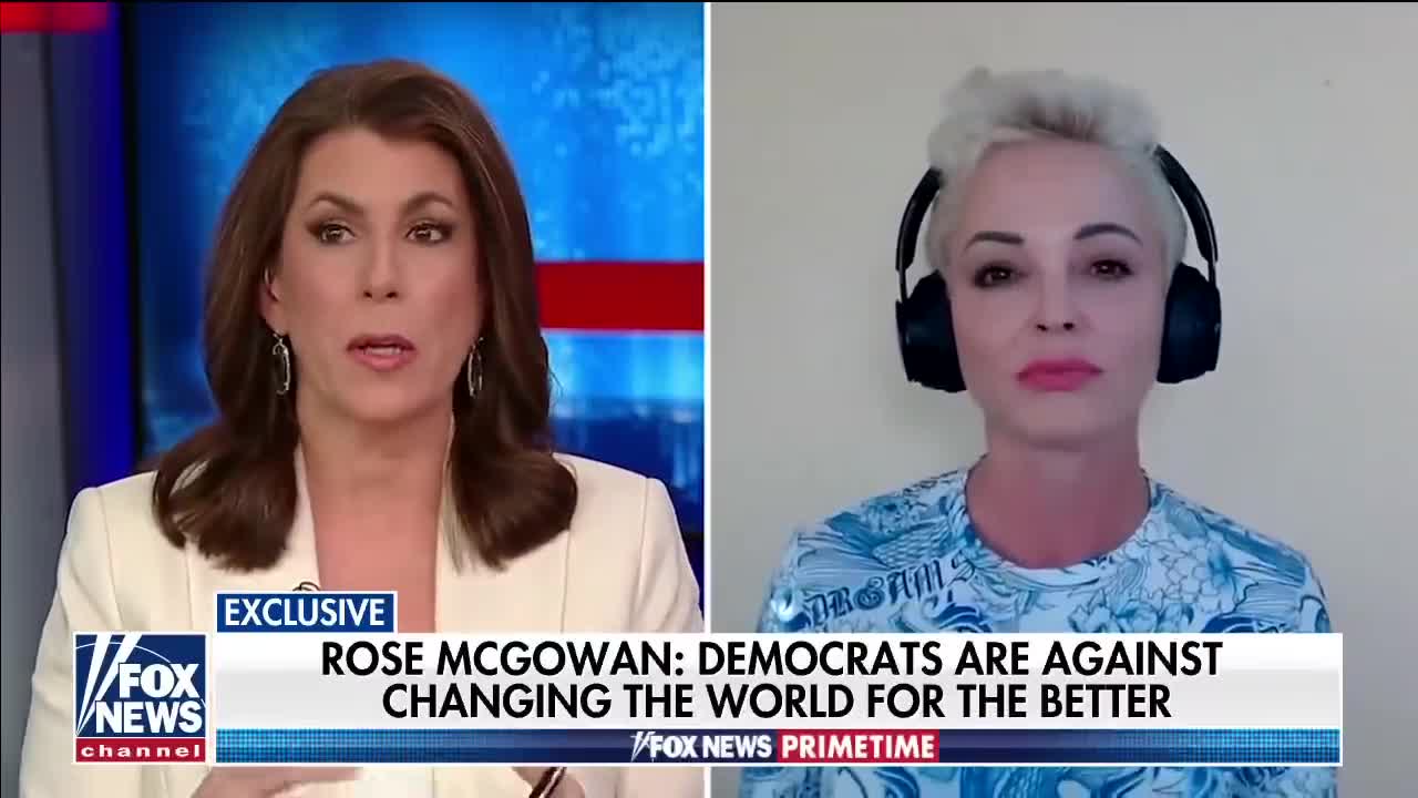 Rose McGowan calls the Democrat party a cult
