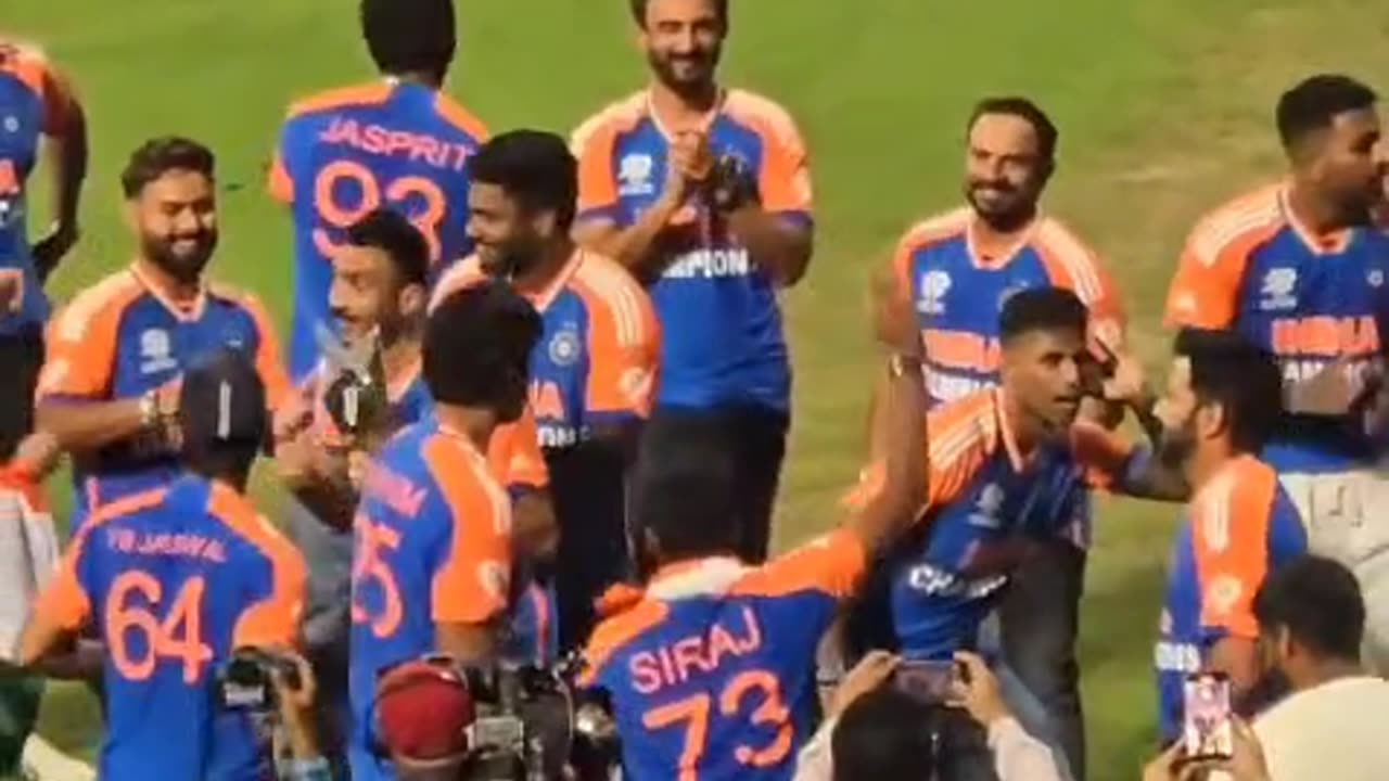 The feeling of happiness after winning the T20