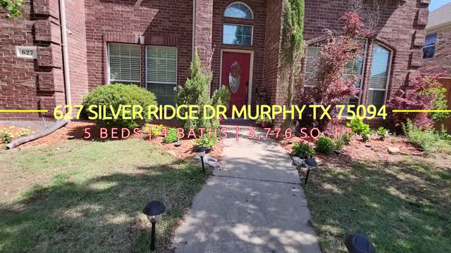 627 Silver Ridge Drive, Murphy, Texas 75094 - FOR SALE