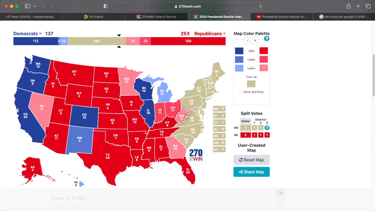 2024 Trump v Biden - Election Prediciton