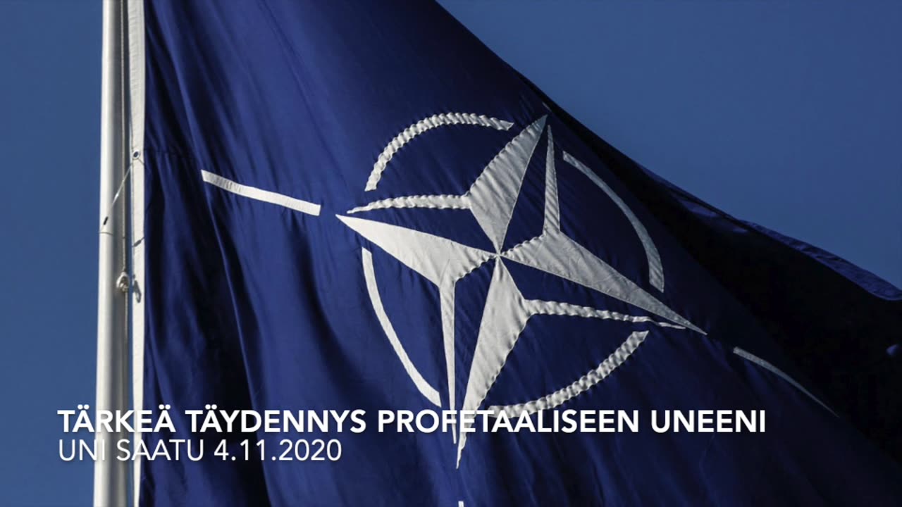 Tärkeä täydennys profetaaliseen uneeni, 4.11.2020