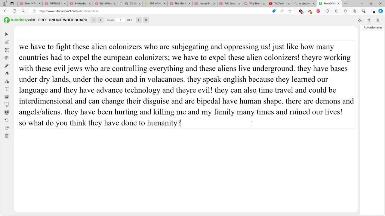 we have to fight these alien colonizers!