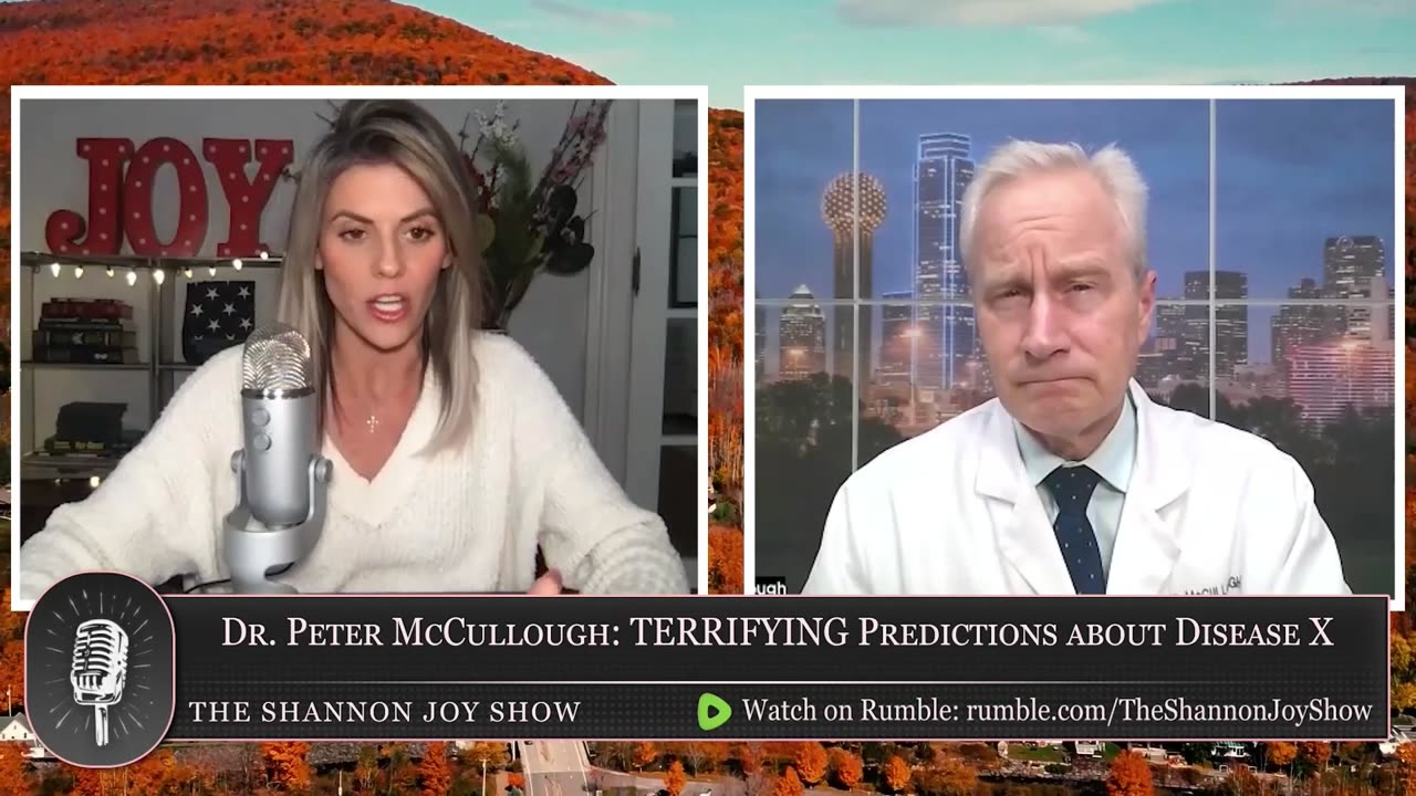 Dr. Peter McCullough W/ Terrifying Predictions About Disease X - The Placeholder