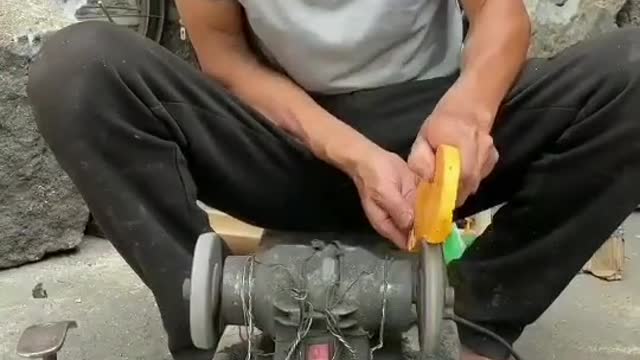 Amazing shoe making video must watch its new trick