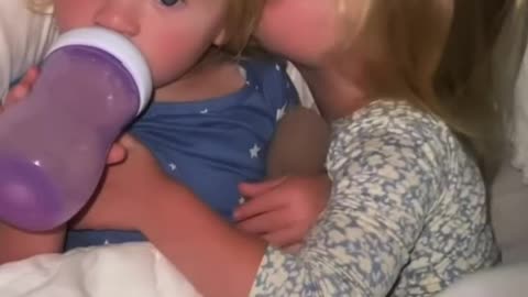 The cutest sibling duo!!🥺❤️