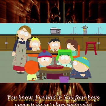 Well, art's just kind of for gay-wads. - South Park #epicqv #quotes #quotesforearth