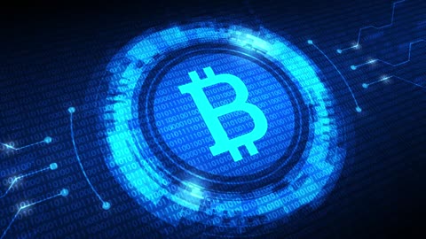 Bitcoin Crypto Video Stock Bitcoin HD Video