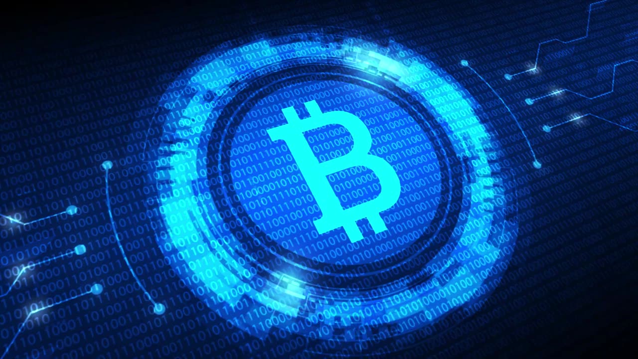 Bitcoin Crypto Video Stock Bitcoin HD Video