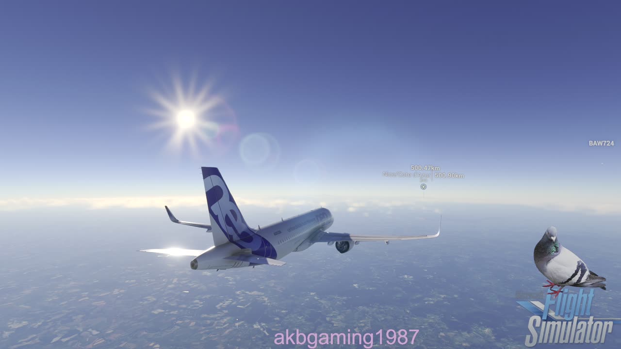 Charles De Gaulle LFPG to Nice/cote d' Azure LFMN: (Flight Simulator 2020)