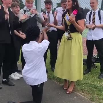 Schoolboy proposal