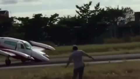 Airplane incident