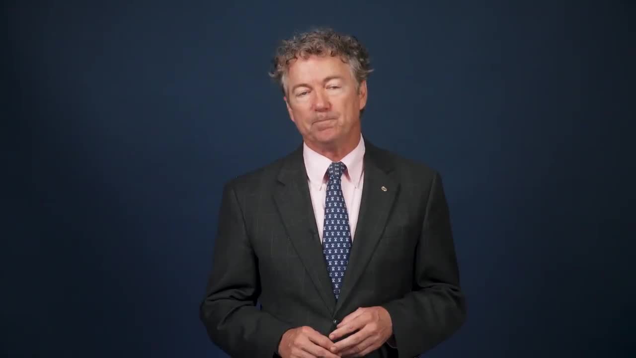 Senator Rand Paul Calls for Noncompliance: "They Can't Arrest All of Us"