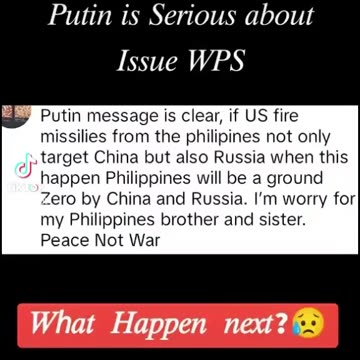 Putin is Serious About Issue WPS.