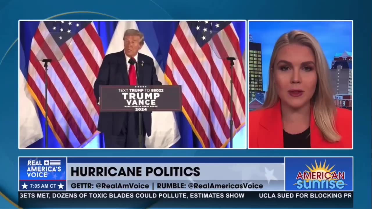 Karoline Leavitt: Trump 'doing more' than feds on hurricanes