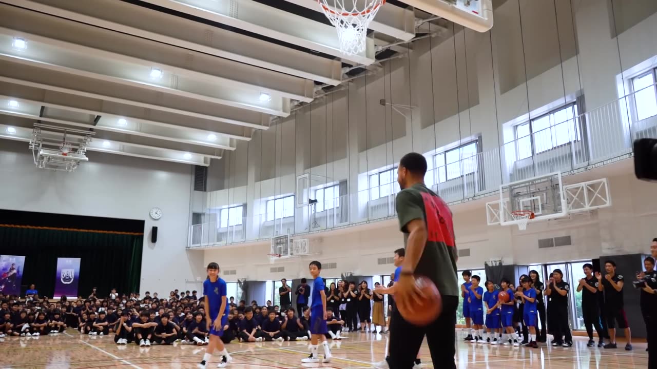 アンダーアーマー「STEPHEN CURRY ASIA TOUR - SCHOOL VISIT」