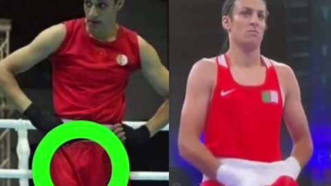 According to the Olympics, this is a woman.