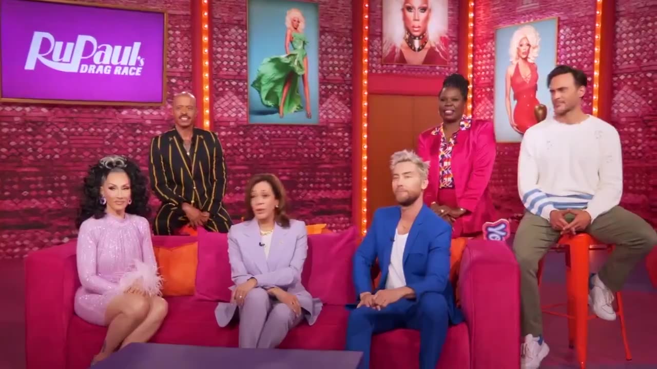 Kamala Harris becomes the first sitting Vice President to appear on RuPaul's Drag Race