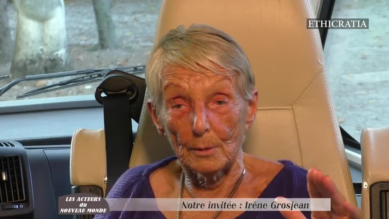 Irene Grosjean entrevue partie 1.