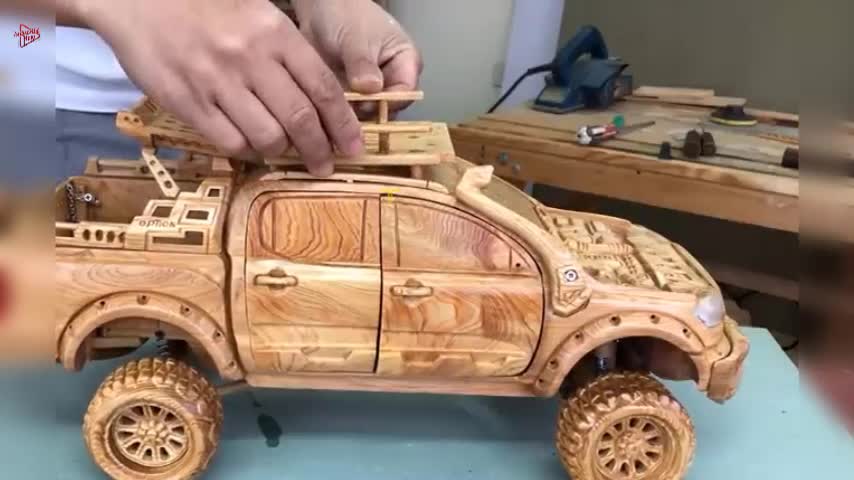 Wood Carving - FORD RAPTOR Special Edition #woodcarving #fordraptor