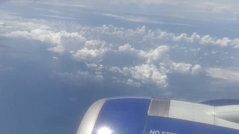 Beautiful view in the sky