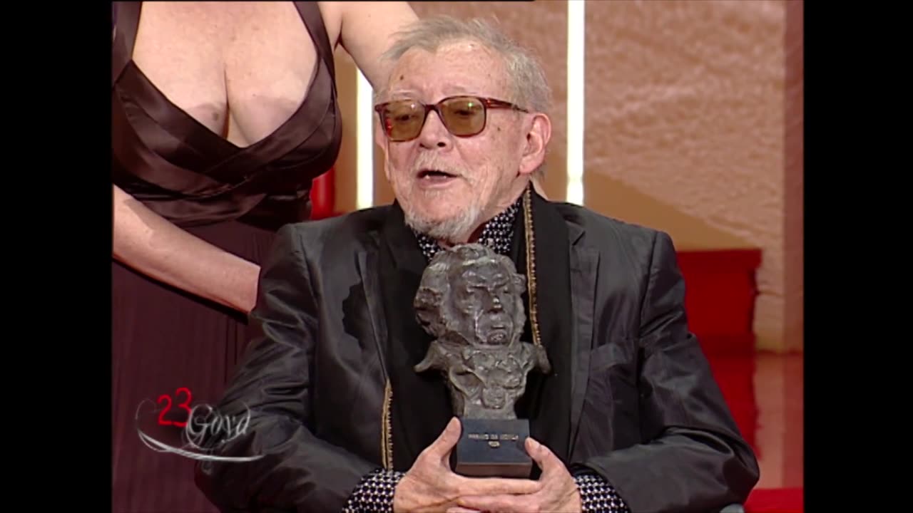 Jesús Franco recibe el Goya de Honor 2009
