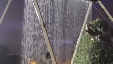 The Waterfall Swing Is An Interactive Art Piece
