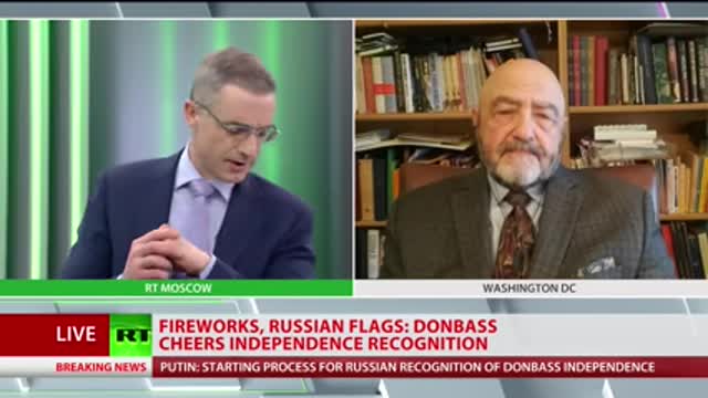 Putin realizes there’s no further basis for discussions – Michael Maloof on LPR, DPR recognition