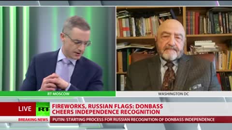 Putin realizes there’s no further basis for discussions – Michael Maloof on LPR, DPR recognition