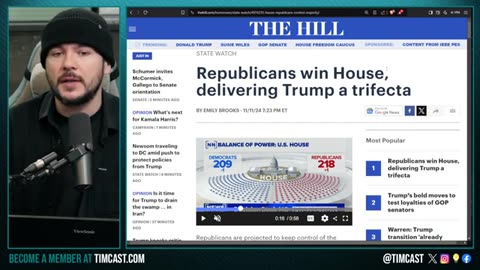 TRUMP TRIFECTA, GOP TAKES HOUSE, Democrats PANIC as Party SHREDS In Two, They May NEVER Win AGAIN