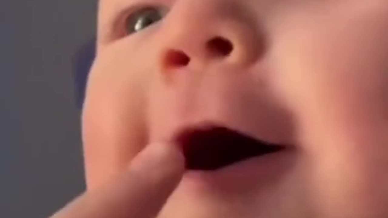Smiling baby