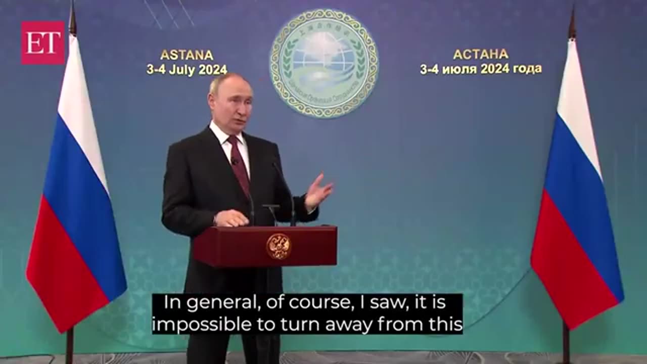 Putin comments on US presidential debate: 'Russia takes Trump's words on Ukraine seriously'