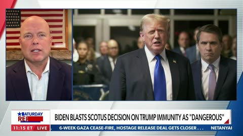 Matthew Whitaker: All the lawfare against PDJT has blown up in the left's face