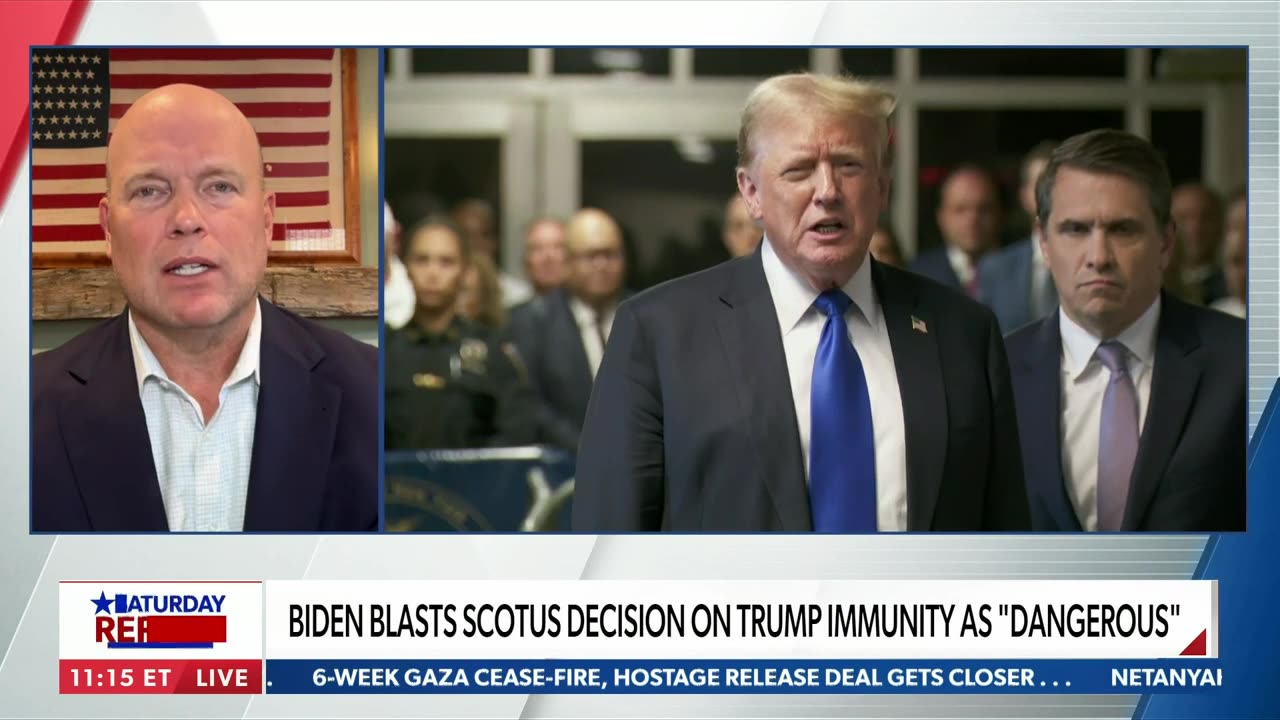 Matthew Whitaker: All the lawfare against PDJT has blown up in the left's face