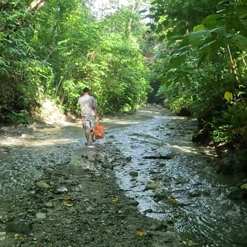 Nature's playground awaits! Trekking to plant our future fruit trees at the farm!