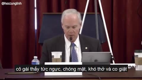 Thượng nghị sĩ Ron Johnson và các Tiến sĩ, bác sĩ, y tá, người dân nói về covy và vát xin.