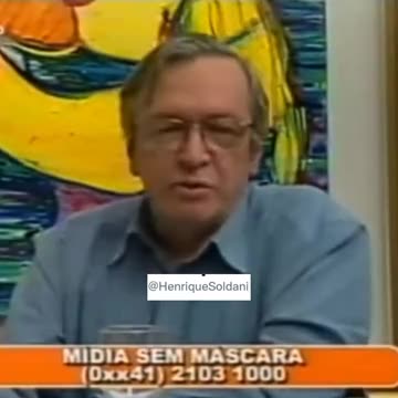 Olavo sobre jornalistas: