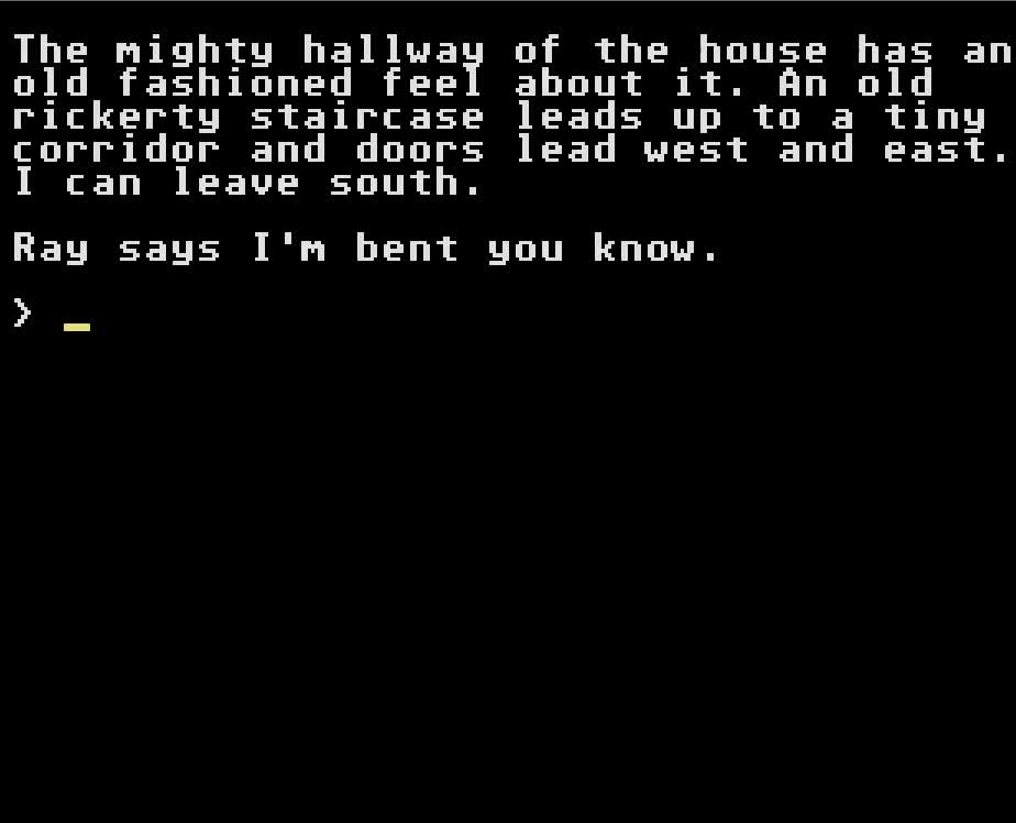 Atari ST Adventure Game - The Haunted House