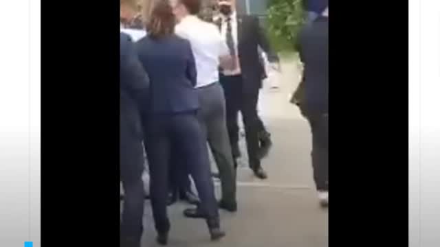 French Presedent Emmanuel Macron Slaped in Face.DW news