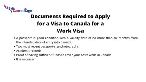 Canada Work Visa