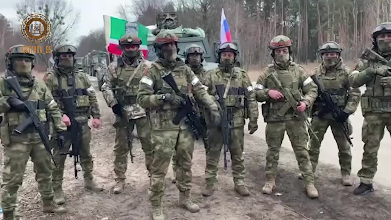 Čečenský Specnaz u Kyjeva