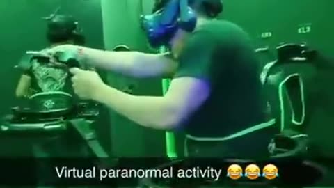 Virtual paranormal activity 😂😂