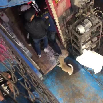 Video registró riña a cuchillo en un lavadero de carros en Girón