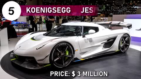 10 Most Expensive Cars