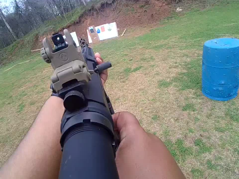 Outside gun drills