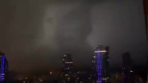 Video of a cloud with a face over Istanbul going viral in Turkey