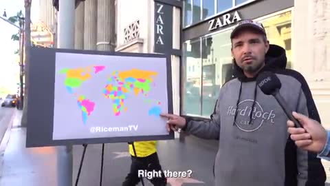 How many Americans know where Ukraine and Russia are?