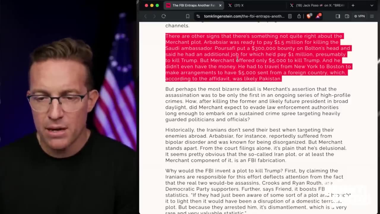 241007 BOMBSHELL Irans Trump Assassination Plot EXPOSED as FBI Setup.mp4